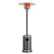 Costway 50000 BTU Propane Patio Heater Standing Steel with Wheels Grey/Black/Silver